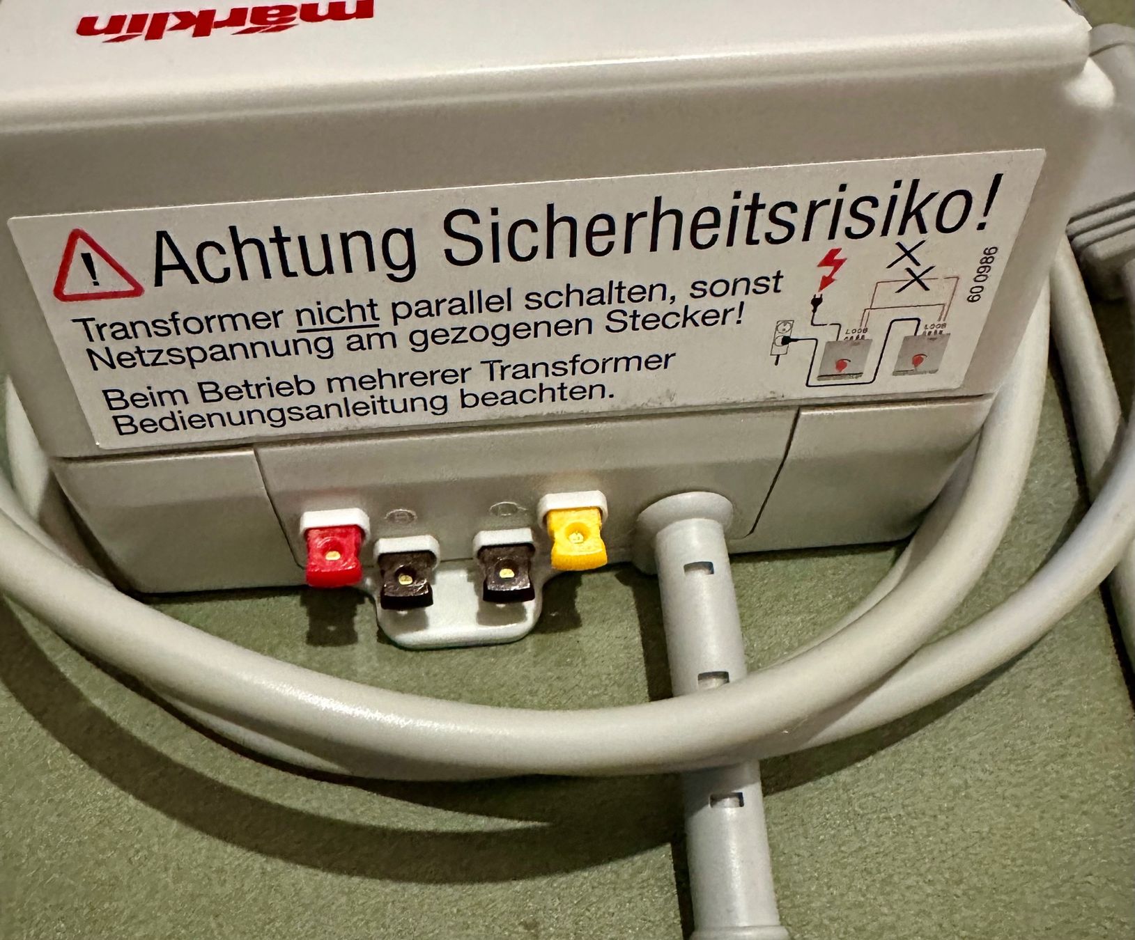 Märklin Modelleisenbahnen: Märklin Trafo 6647 – Gebraucht aus Oftringen von ib.85 3