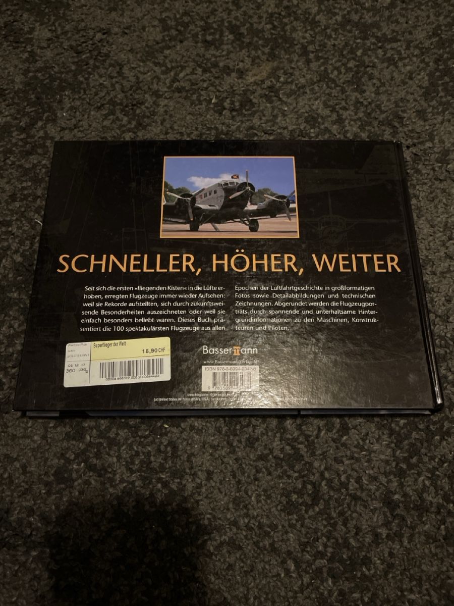 Libri: Buch "Superflieger der Welt" – Usato da Unterkulm venduto da AnoliOccasion 1