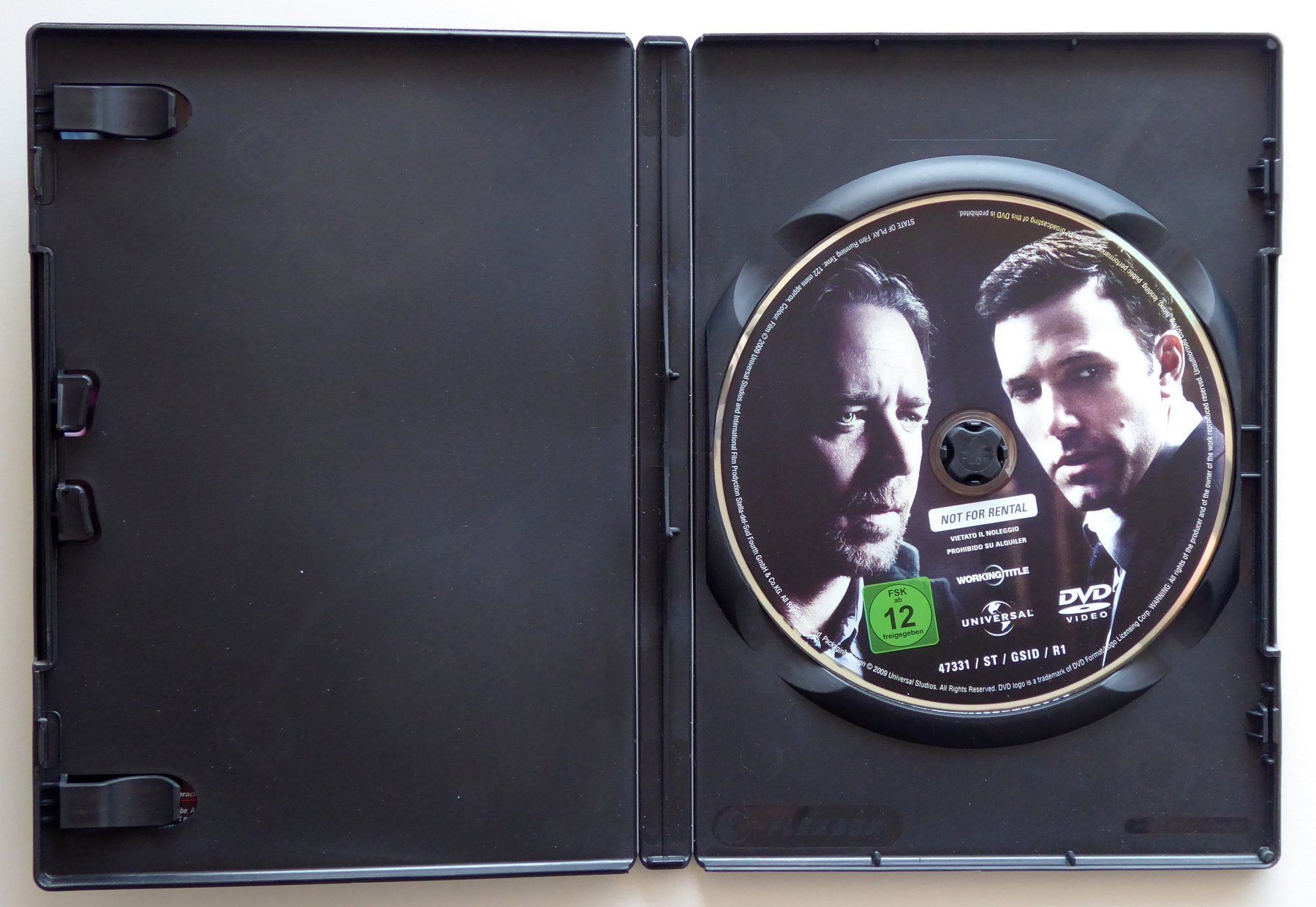 Alle DVDs: DVD "Stand der Dinge", mit Crowe, McAdams, Mirren, Affleck – Gebraucht aus Basel von ren_boz 2