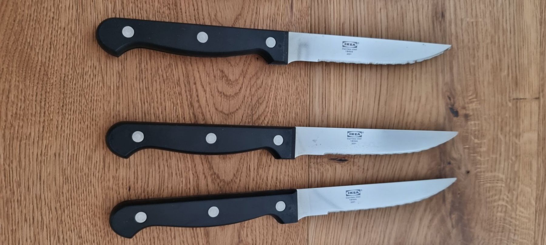 Ikea Coltelli: IKEA: 8 identische Steakmesser – Usato da Lachen SZ venduto da allesweg78 1