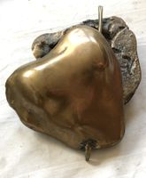 Liana Vassalou Bronze Skulptur "Herz" – Signiert & Limitiert