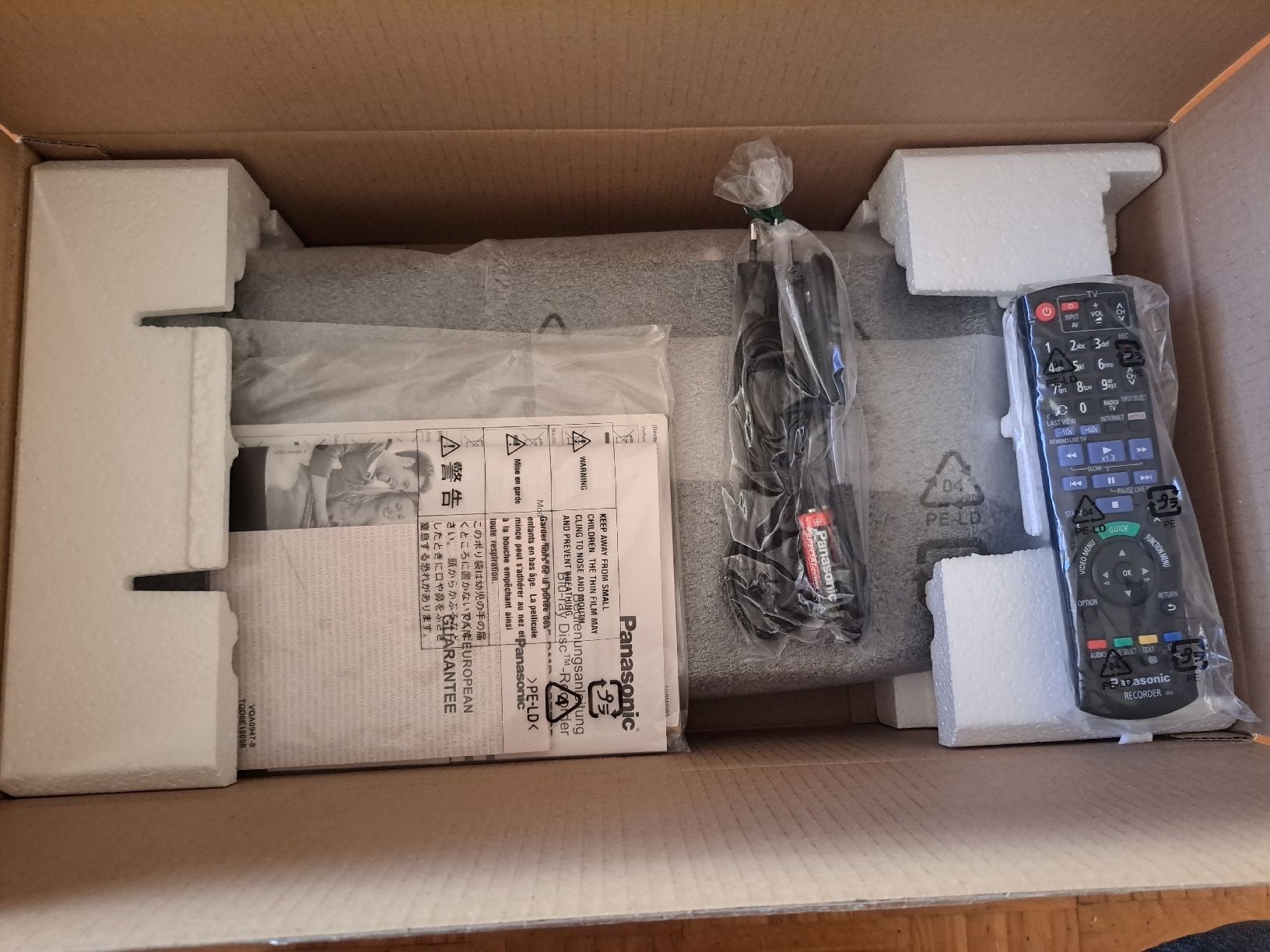 Panasonic Registratori: Panasonic 500GB HDD Blu-ray Recorder DVB-C, DMR-BCT760EG – Nuovo (secondo la descrizione) da Berikon venduto da joker1972 2