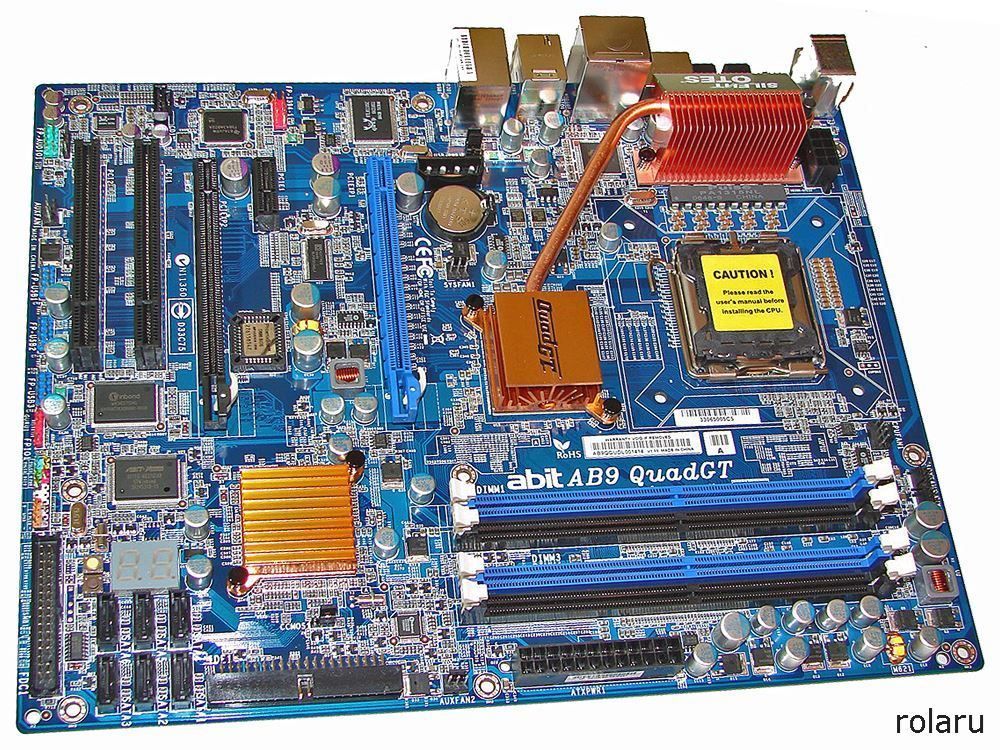 Mainboards: Abit AB9 QuadGT - LGA 775 – Gebraucht aus Baden von Rolaru
