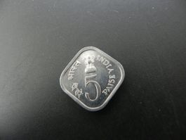 Indien 5 Paise 1976 - FAO