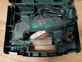 Multifunktionswerkzeug Bosch PMF 180 E mit Koffer und Zubehö