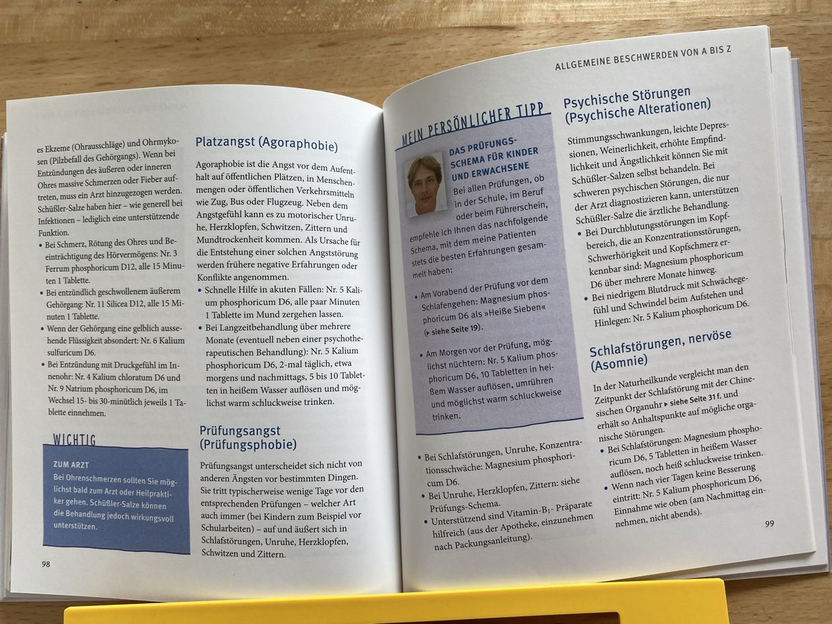 Libri: Schüssler-Salze Das Basisbuch - Günther H. Heepen – Usato da Schwarzenburg venduto da Michellu 9