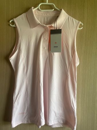 Sherpa Polo Maglia Donna Rosa M Nuova