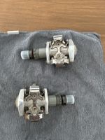 Shimano SPD Klickpedale silber gebrauchter Zustand