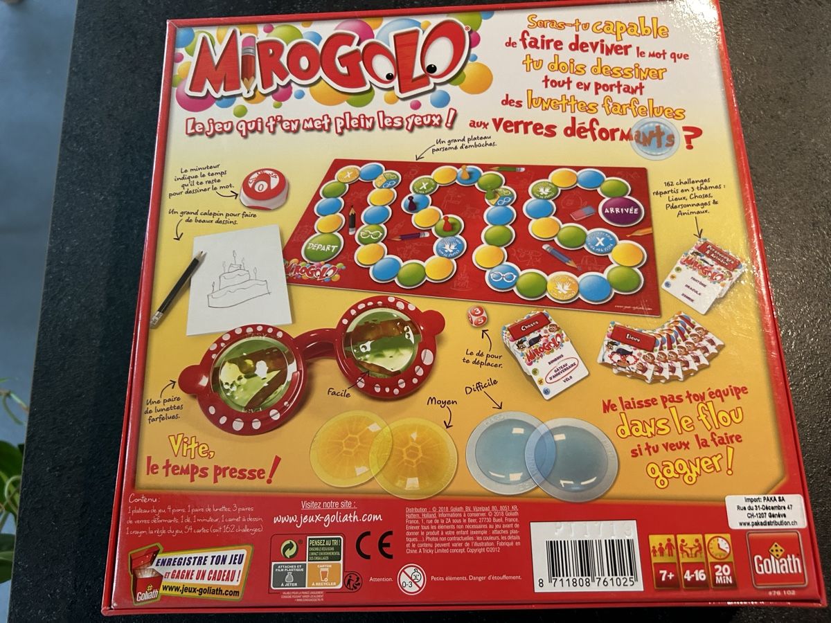 Goliath Spiele: Jeu de société mirogolo (complet) – Gebraucht aus Martigny von lovejess 1