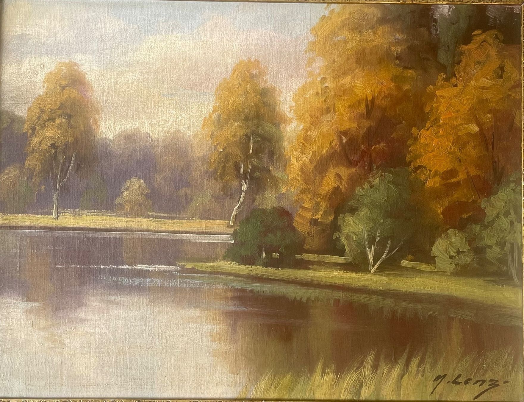 Dipinti: MAXIMILIAN LENZ (1860-1948) – Usato da Bern venduto da Yunkom 4