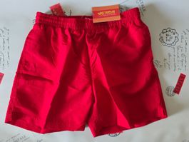 Knallrote Badehose - L - Badeshorts