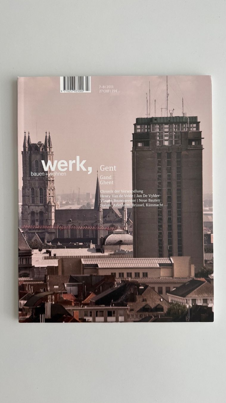 Riviste & Magazine: werk, bauen+wohnen - 7-8, 2011   -   Gent – Usato da Uetikon am See venduto da Thomas578345