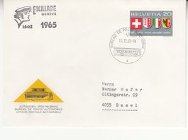 Sonderstempel A. 1006 Esclade Genève 1965