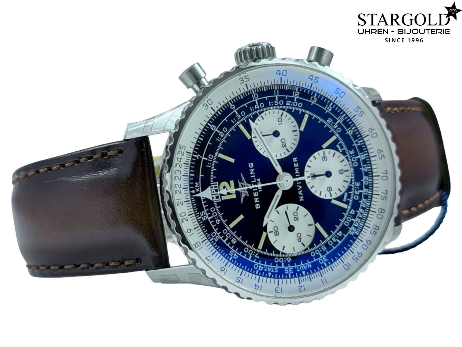Breitling Orologi: Breitling Navitimer B09 Chronograph 41 Miles Davis - AB0950 – Usato da Zürich venduto da Stargold-Uhren 7