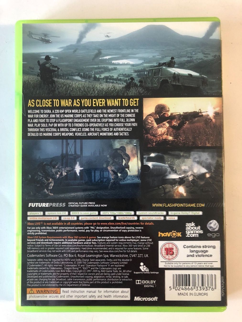 Microsoft Giochi: Operation Flashpoint Dragon Rising – Usato da Kestenholz venduto da Mad18 2