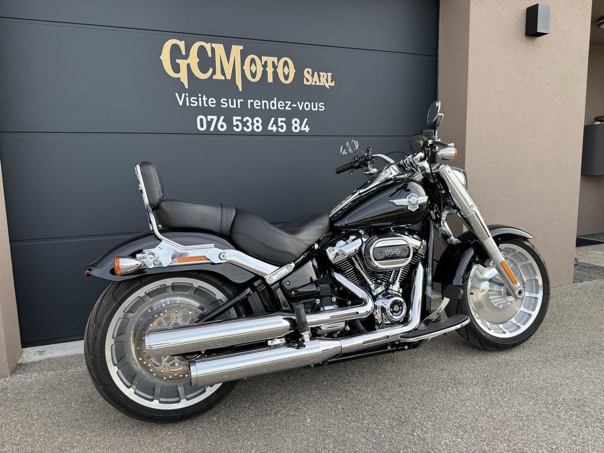 Harley-Davidson Chopper: Harley Davidson Fat Boy 114 Softail LEASING POSSIBLE – Usato da Echallens venduto da HD90 2