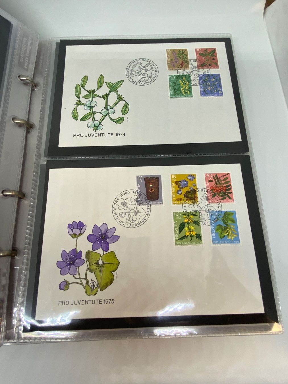 Alle Briefmarken: Sammlung Ersttagsbriefe, Sonderpostmarken, Pro Juventute – Gebraucht aus Dietlikon von Raffels