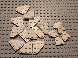 Lego 17x Platten Ecke