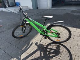 Kinder Velo Scott grün Grösse 24 Zoll guter Zustand
