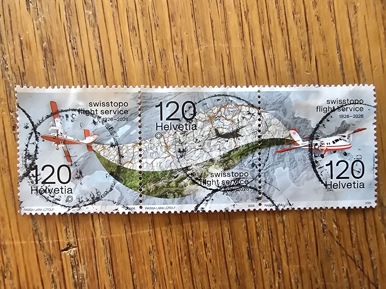 Tous les timbres: Swisstopo 2026 – D'occasion à Hedingen par mickway