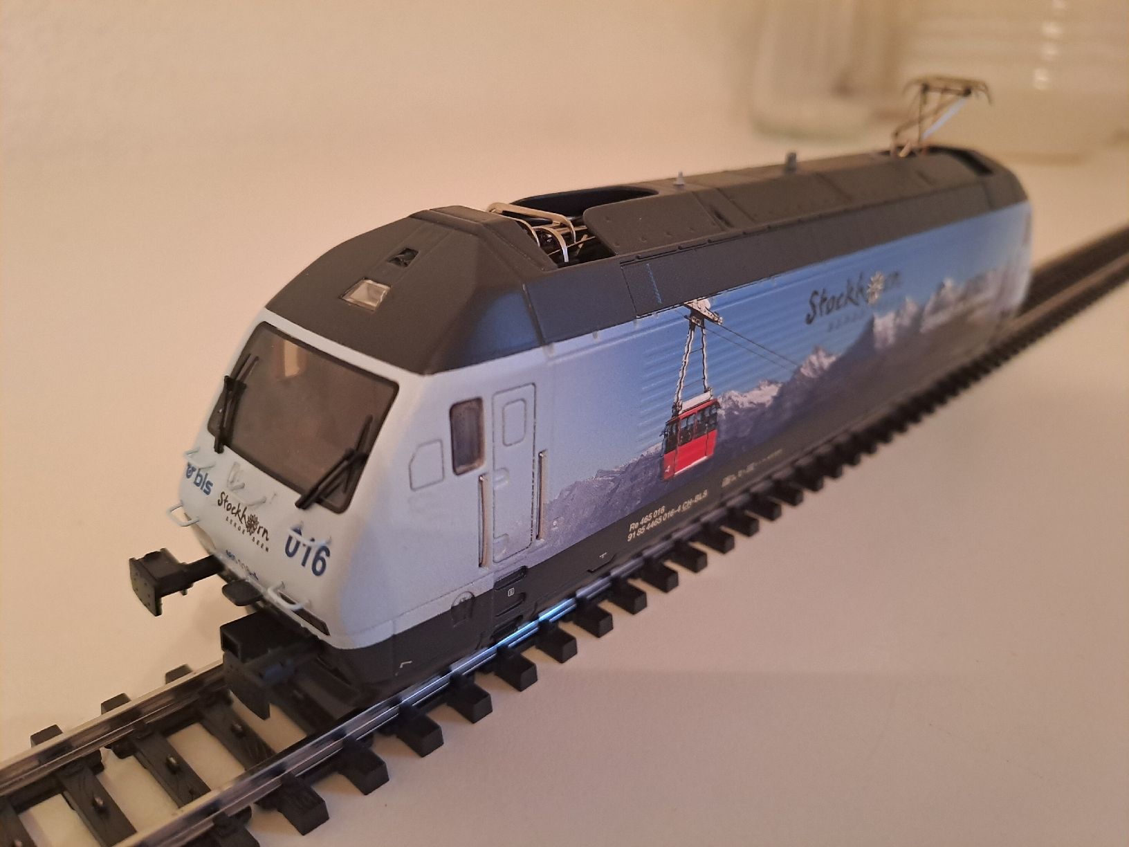 Hag Modellini di ferrovie: HAG Lok BLS  – Usato da Buchs SG venduto da Ruedi12 4