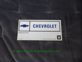 Chevrolet Modellprogramm 1974/02 Prospekt französisch GM-Bie