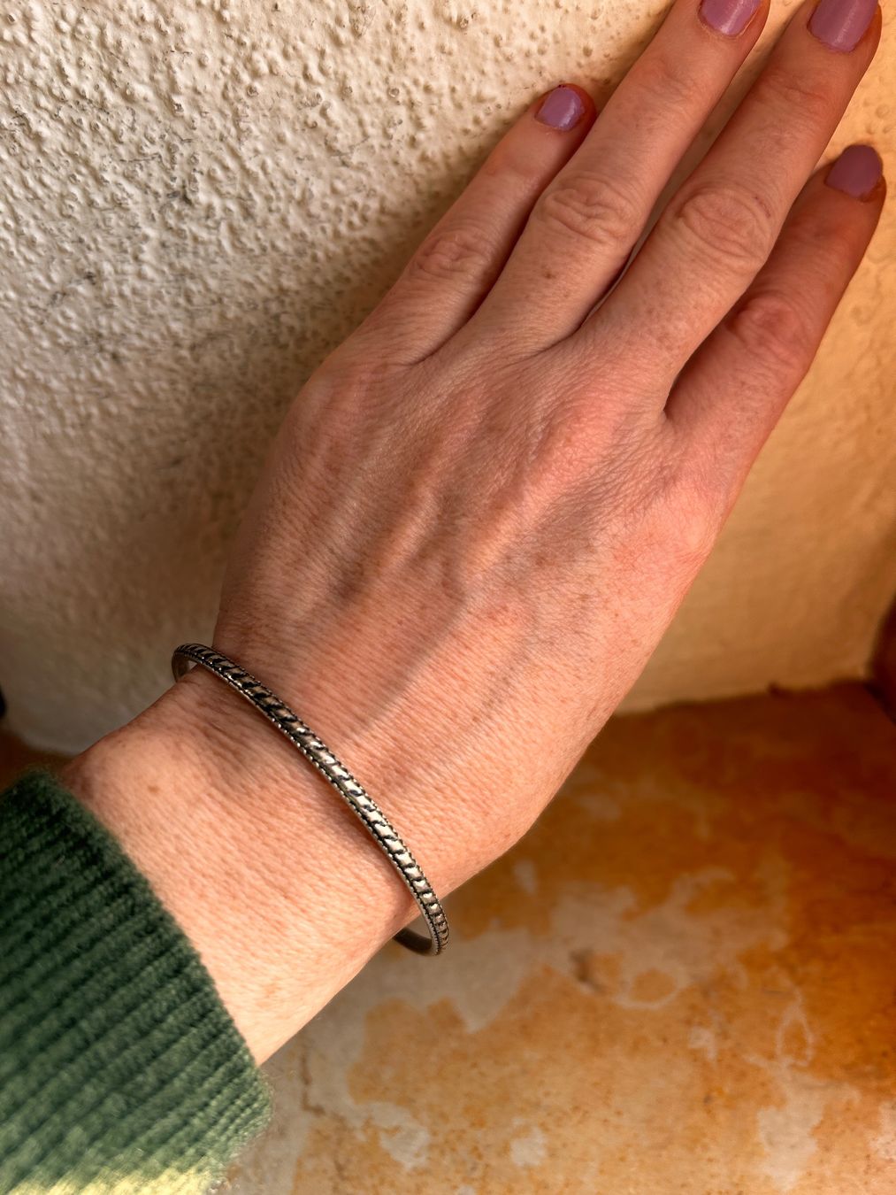 Bracelets: 2 Armreifen Silbern – D'occasion à Laufen par belleskulptur 6