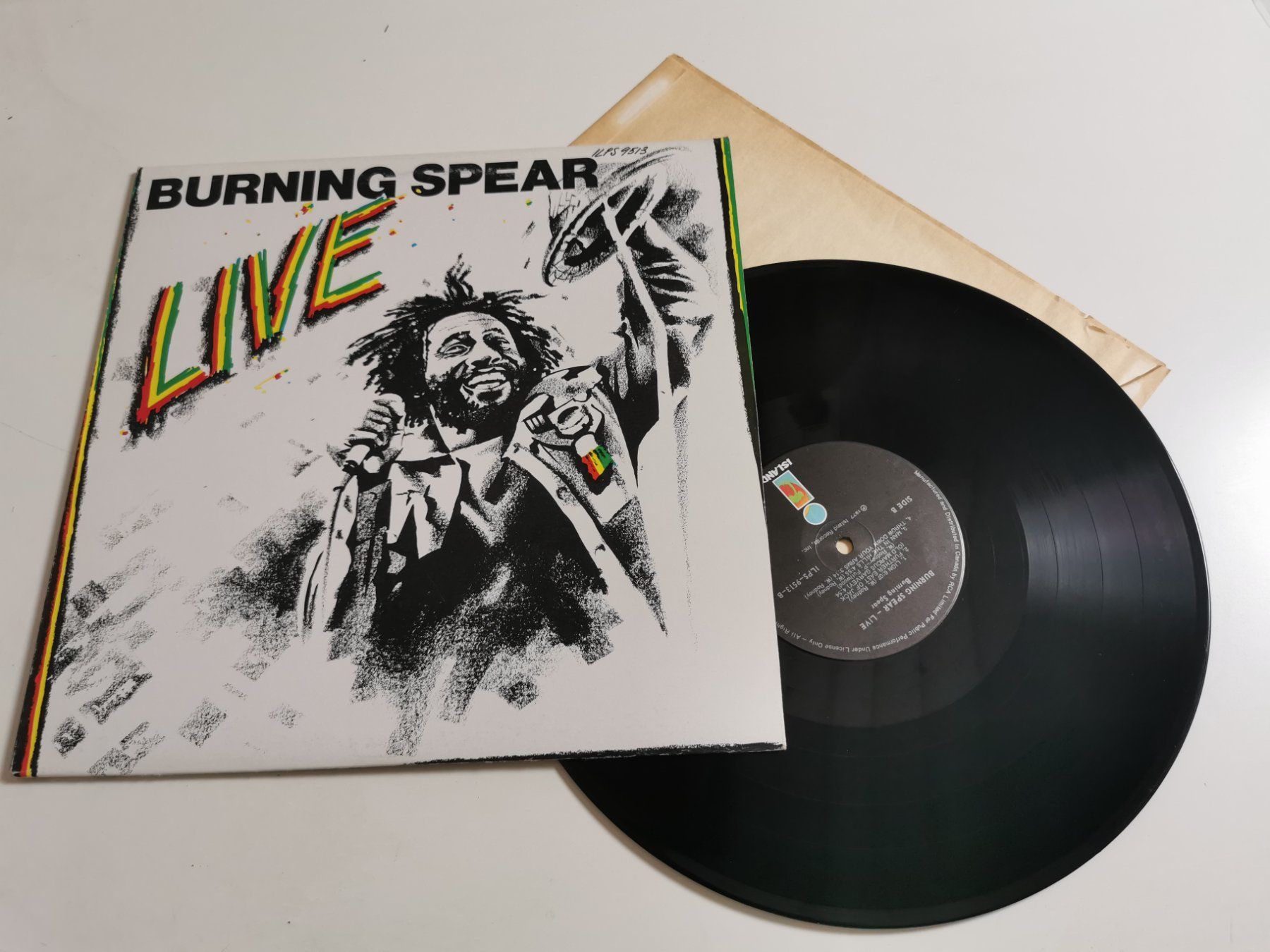 Vinyles: BURNING SPEAR - BURNING SPEAR LIVE – D'occasion à Grafenried par House-of-Oldies