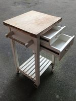 rollwagen 48x50x94cm 2 schubladen 1 tuchhalter 28cm
