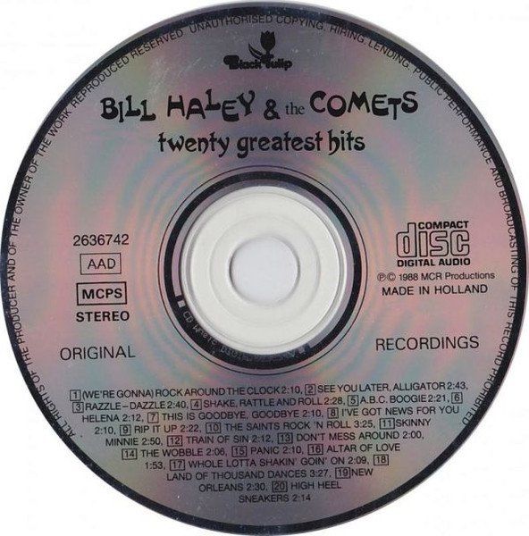 CD: Bill Haley And The Comets TWENTY GREATEST HITS Rockabilly CD – Usato da Kandergrund venduto da Sososo 2