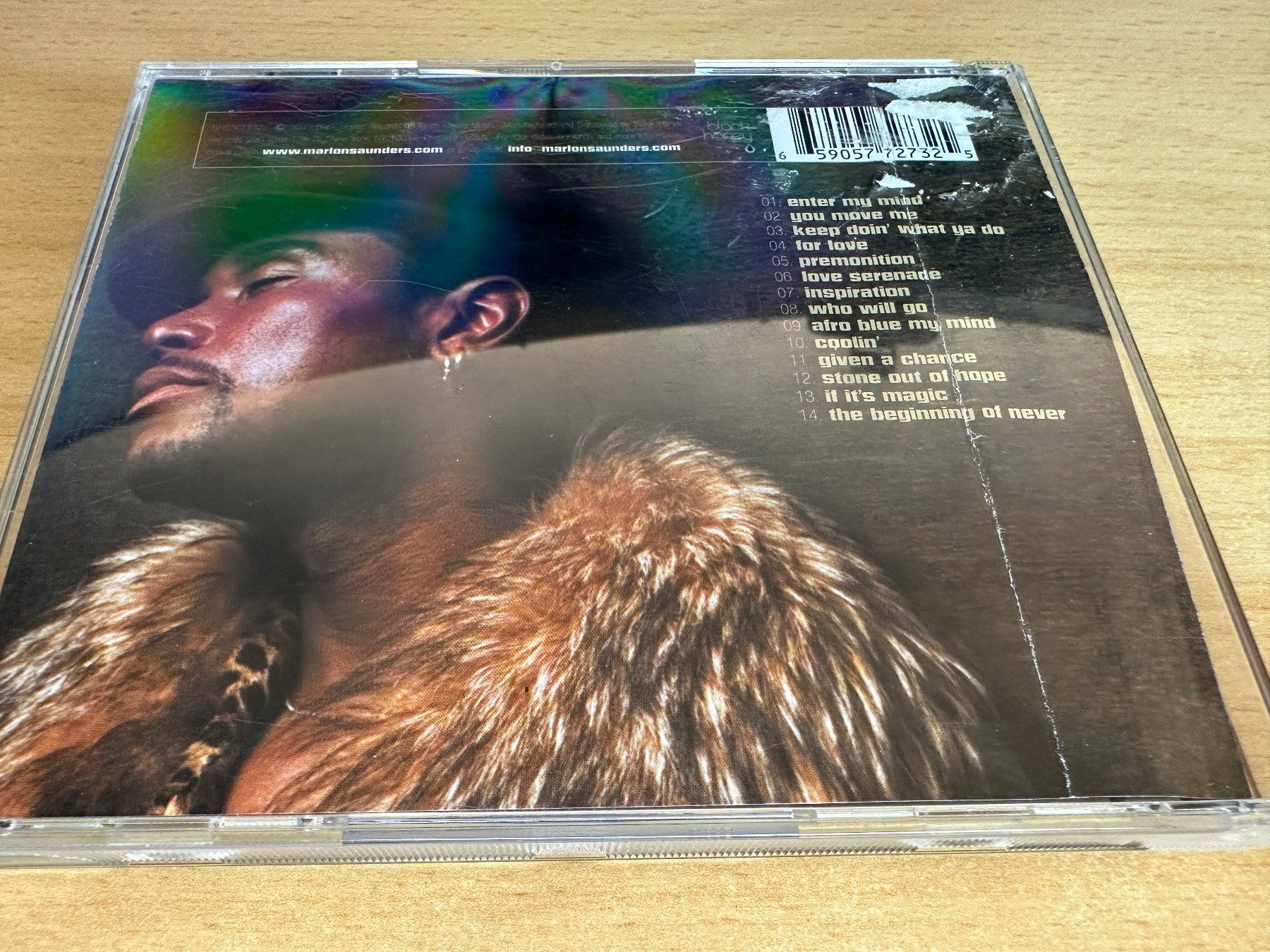 CD: Marlon Saunders – Enter My Mind – Usato da Rikon im Tösstal venduto da Alpenmutz 1