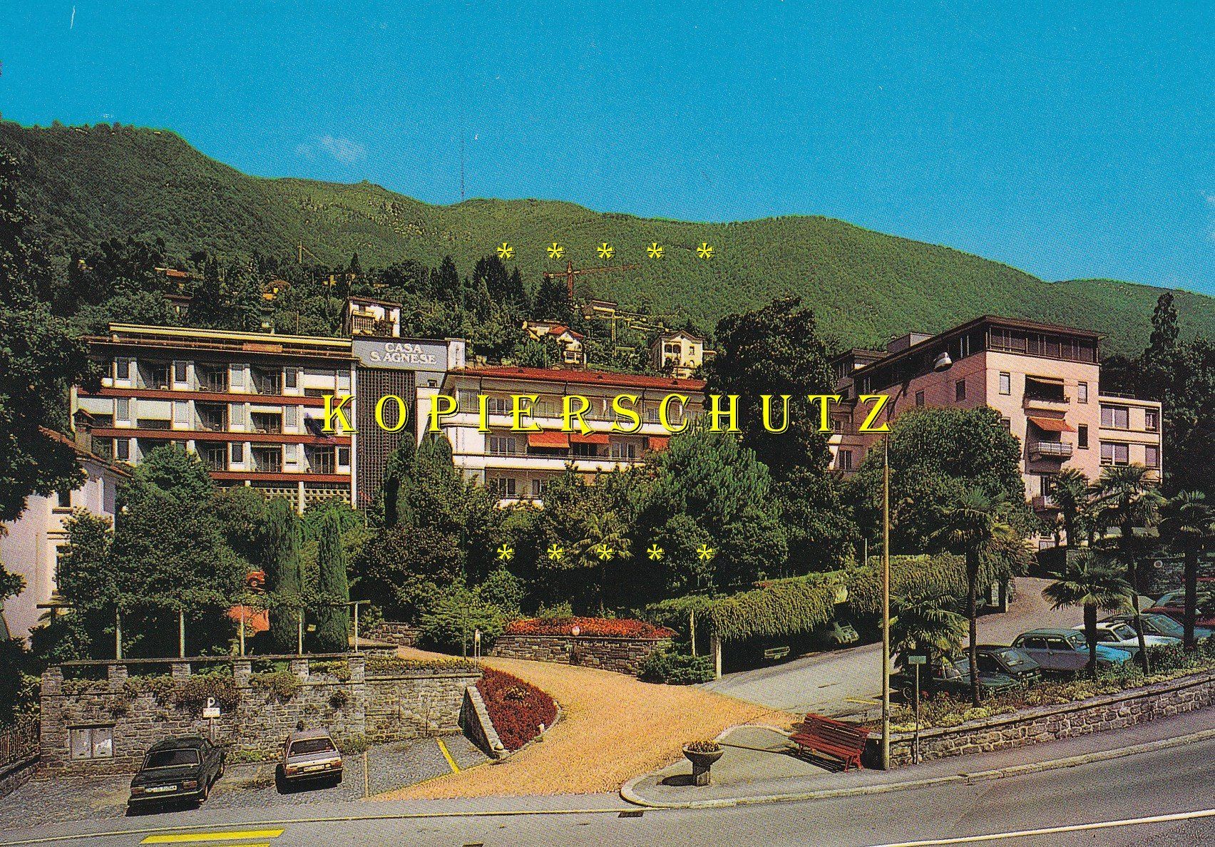 Cartoline postali: Locarno - Casa Sant'Agnese /ay – Usato da Hombrechtikon venduto da Rudolf07