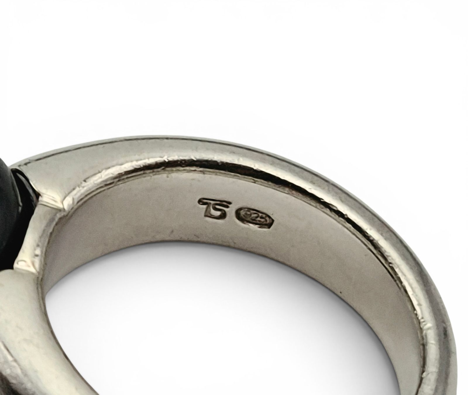 Anelli: Bague THOMAS SABO Argent & Perle synthétique Noire – Usato da Clarens venduto da Rimany 3