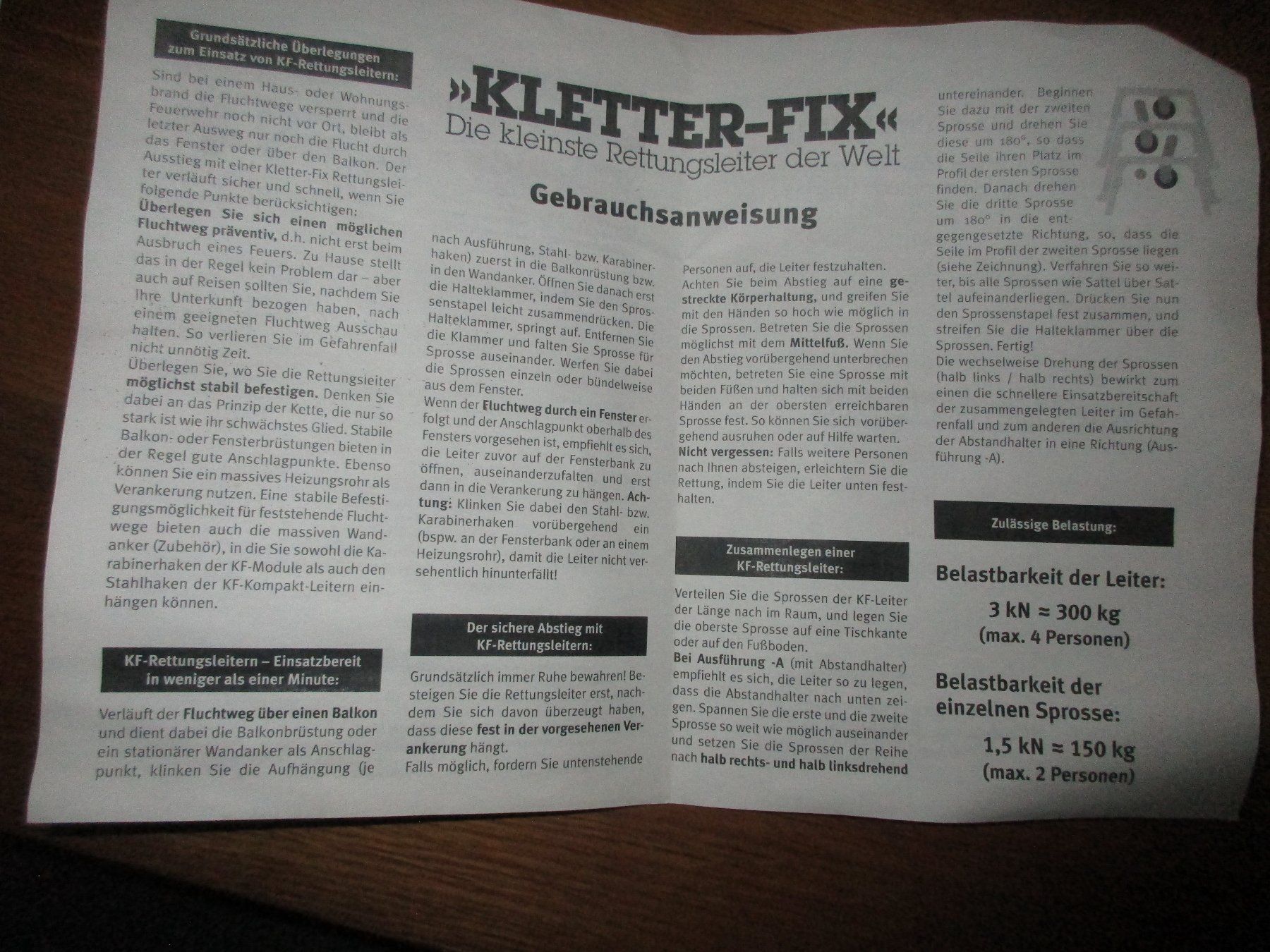 Scale: Rettungsleiter Kletterfix 12m – Nuovo (secondo la descrizione) da Niederwil AG venduto da Cembalo 4