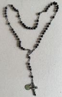 🟡alter Rosenkranz - Kreuz Maria Anhänger -religiöses Relikt