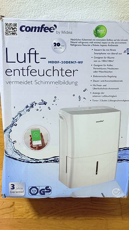 Luftentfeuchter: Comfee Luftentfeuchter 40 m², 20 l/24h – Gebraucht aus Thörishaus von gue_j92n