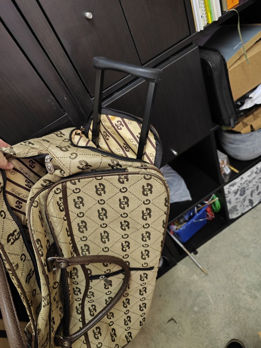 Borse: Weekender Reisetasche mit Rollen, Vintage – Usato da Zürich venduto da 456666 1