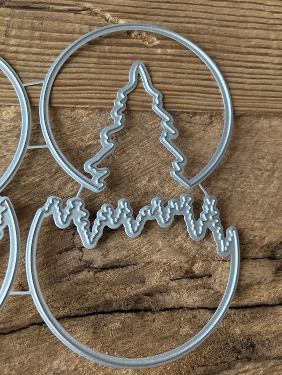 Rayher Stanzschablonen-Set Engelsflügel - 2-tlg. Aus Stahl Für Bastelprojekte