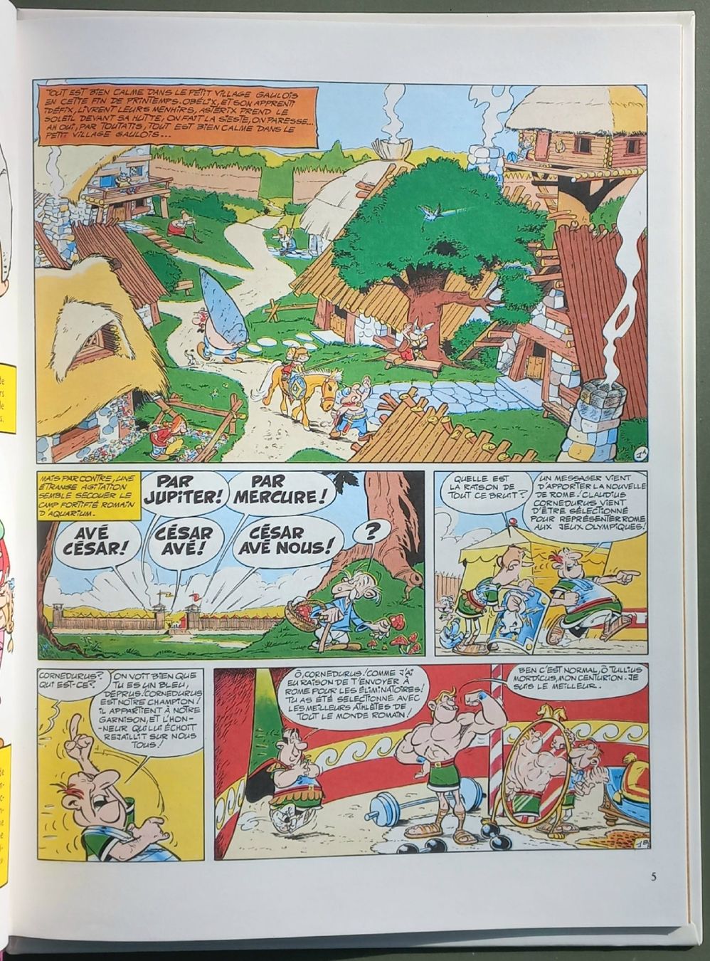 Fumetti: BD Comic - Astérix - aux Jeux Olympiques – Usato da Niederuzwil venduto da lubimaja 1