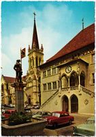 Bern - Rathaus mit Venner-Brunnen