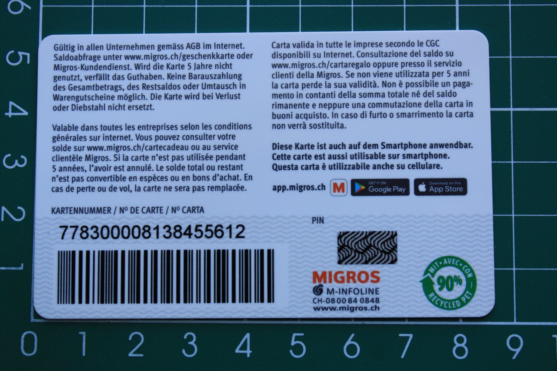 Cartoline: geschenkkarte – Usato da Laupen BE venduto da Gufi57 1
