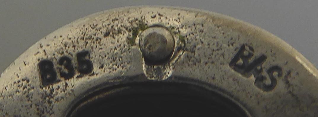 Catenine: Antike Kette 835 Silber mit Glas Stein vor 1939 – Usato da Muri AG venduto da Lineli2020 5