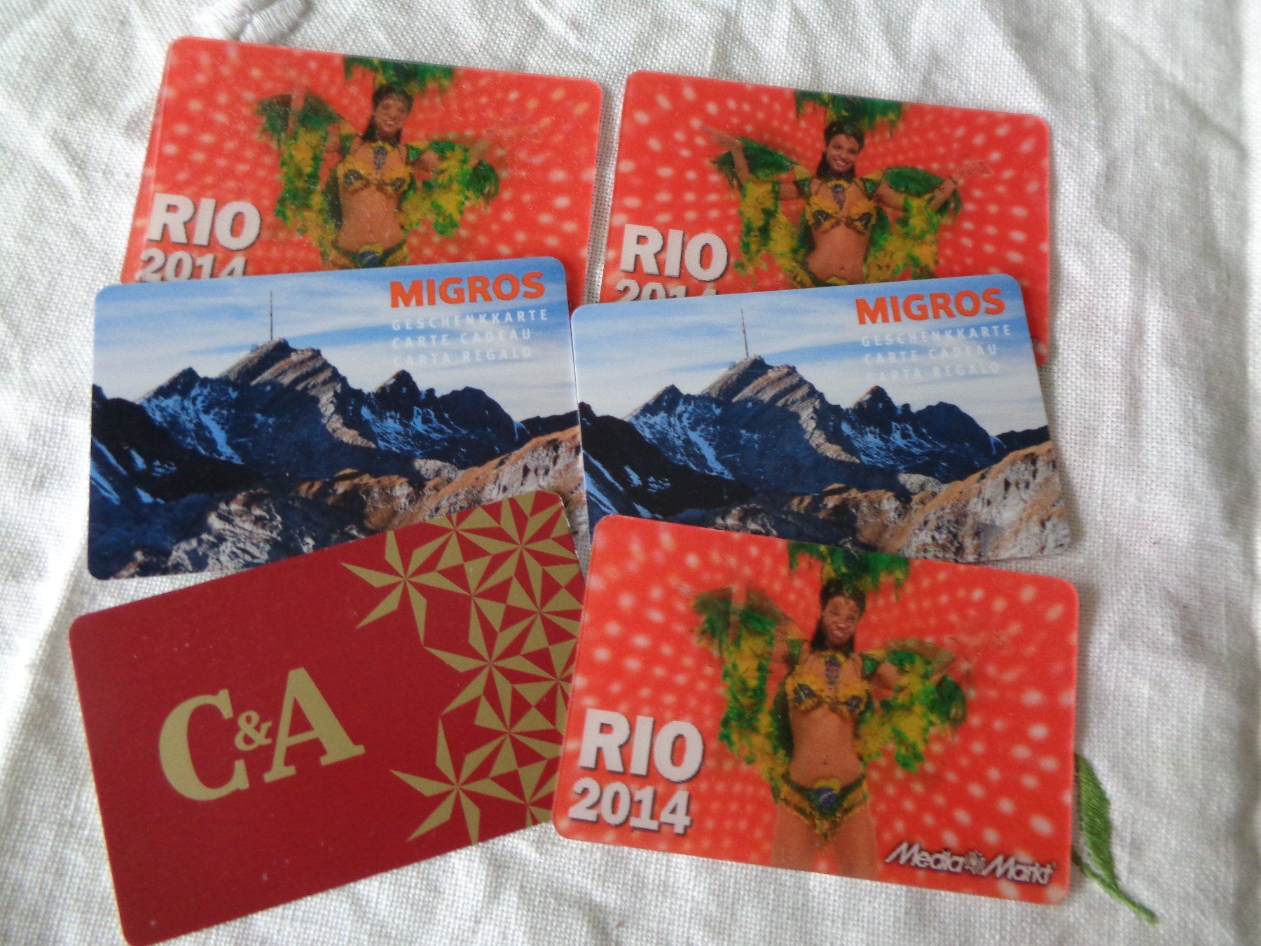 Cartes: lot gutscheinkarten  LEER :- VIDES – D'occasion à Arbon par kbine1_is_back