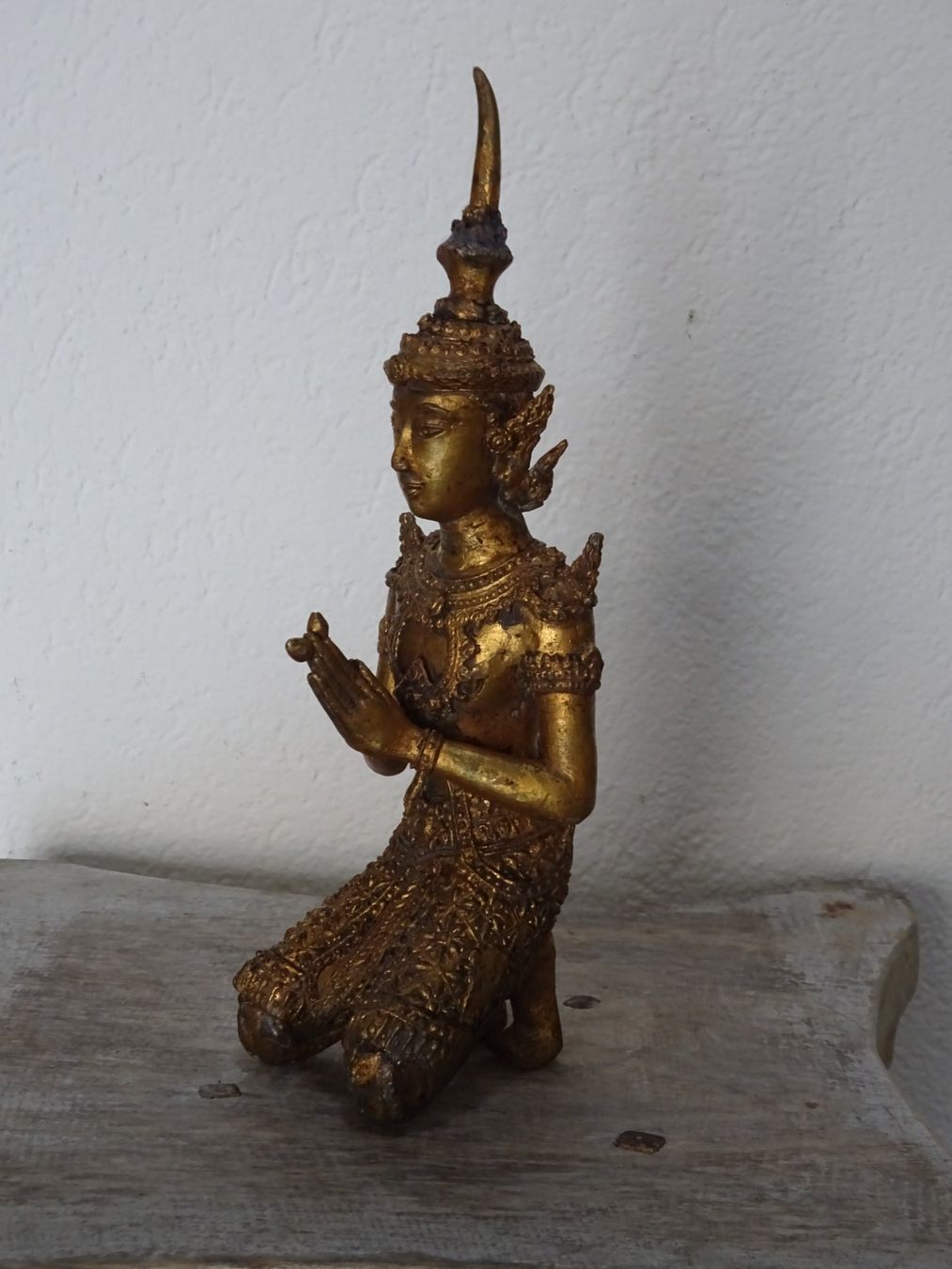 Sculture & Statue: Vintage Thai-Statue, kniend / SIAM-Kunst – Usato da Esslingen venduto da FetteSchnecke 2
