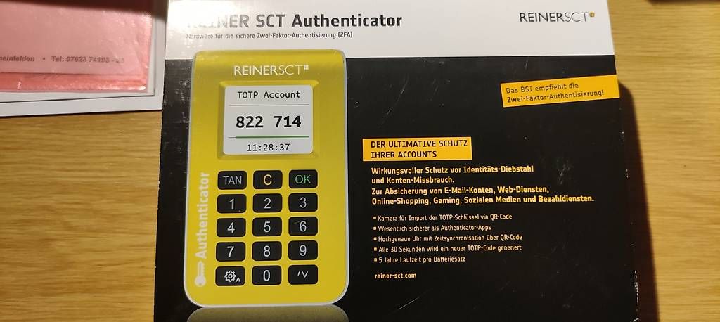 PC: Reiner Authenticator für 2 FA – Usato da Neuenkirch venduto da Brugeh