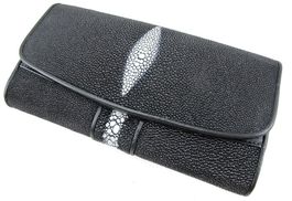 Echt Rochenleder Clutch Wallet für die Dame Stingray Leather