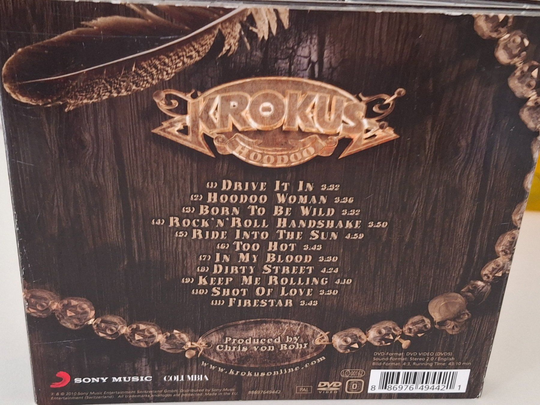 CDs: 1CD + DVD Krokus - Hoodoo – D'occasion à Aarberg par Jackup1 1