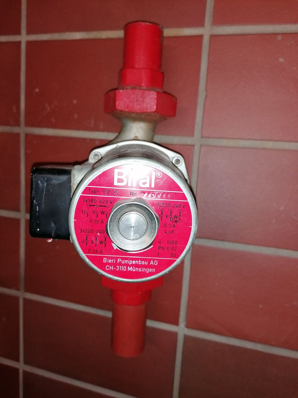 Biral Riscaldamento: Biral Pumpe Zirkulationspumpe – Usato da Unterengstringen venduto da Fachmann8103