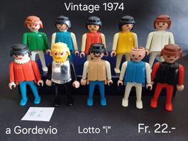 Playmobil vintage, 1974, lotto "i"