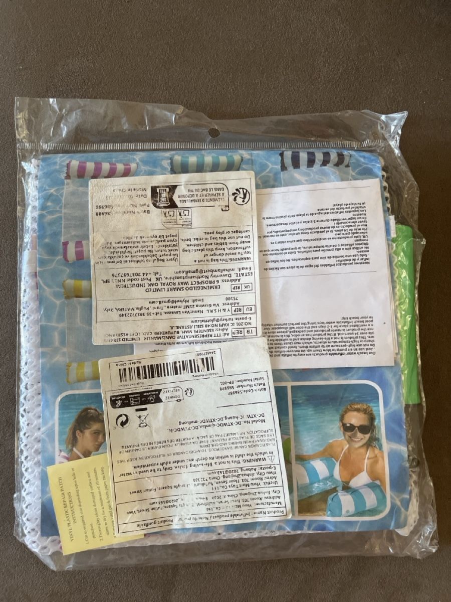 Schwimmringe: Hamac Gonflable piscine mer rose neuf – Neu und originalverpackt aus Genève von Libellule477